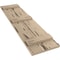 Ekena Millwork Rustic Two Board Joined Board-n-Batten Pecky Cypress Faux Wood Shutters, 11"W x 66"H SHUBJS11X66PCPR - alternate 17